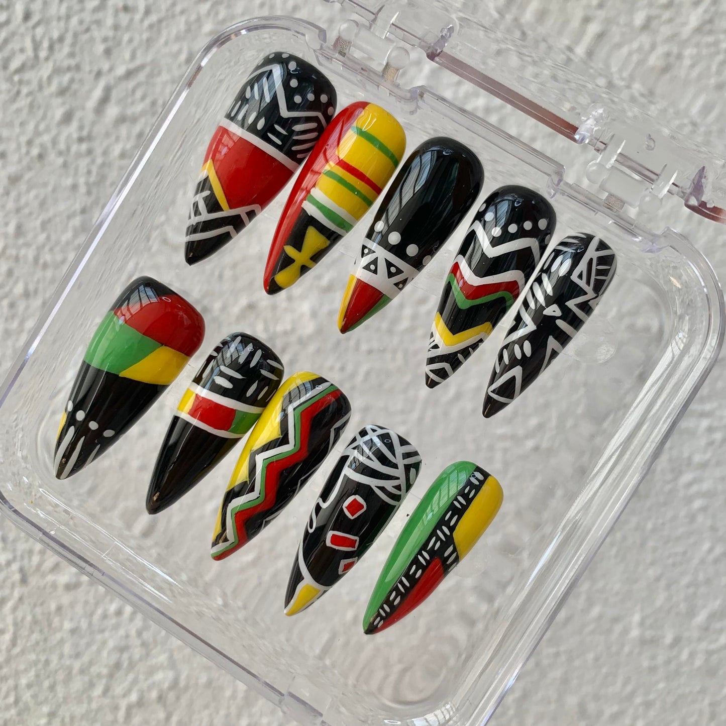 Promake Summer new design - Luxury Handmade Press On Nails, 2026 New Summer Nail ,beach nails,floral nails | long lasting/reuse,sumer limitetd