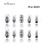 Promake 1 Inch Length Nails-  Luxury Handmade Press on Nails-Nail Art Nail Care-With Nails Tools- 33MM Length Super Long Length - XS-XL Size