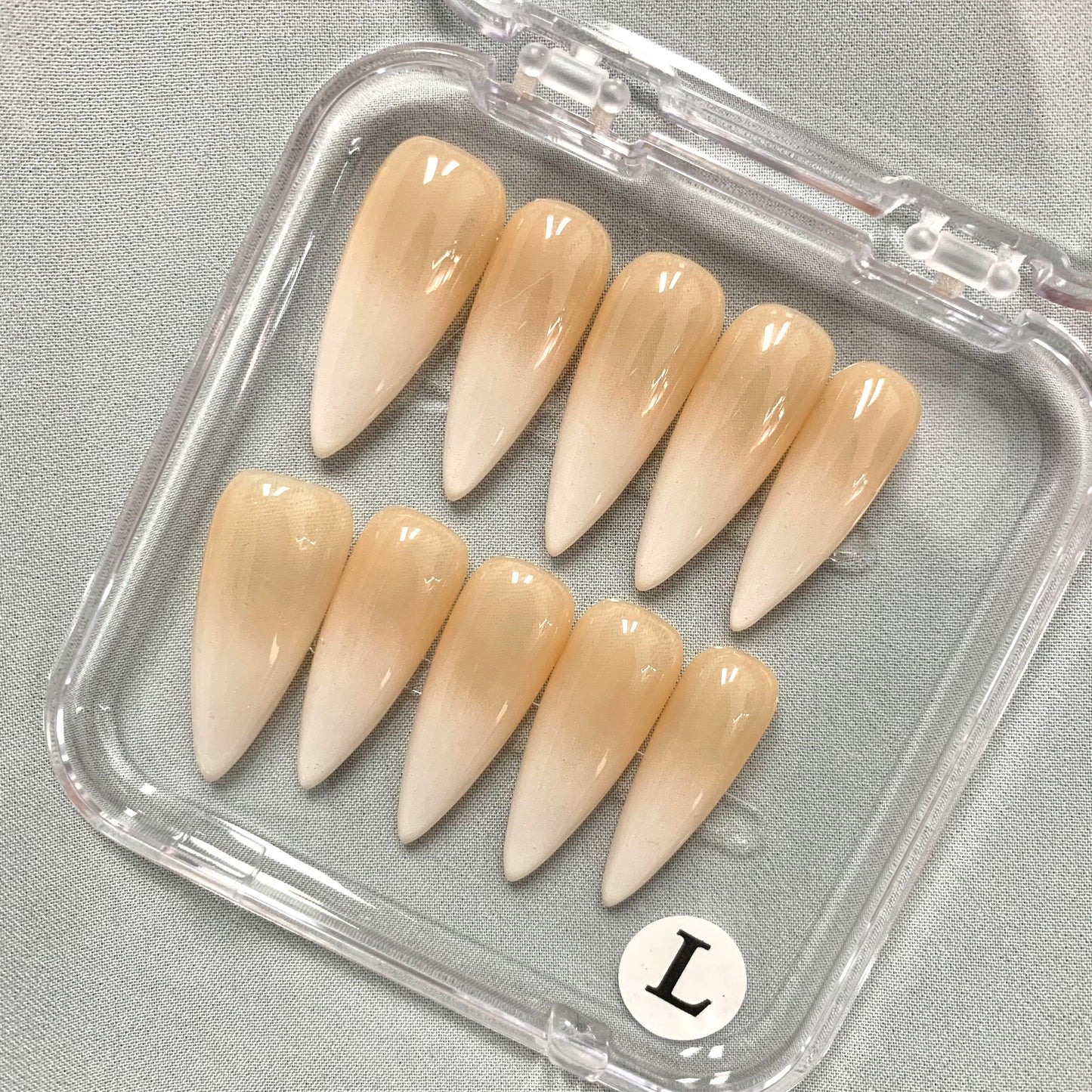 PROMAKENAILS IN Stock Luxury  Press On Nails – Salon Quality Handmade-Almond/Square/Stiletto-Fake nails-Ins style-Cat eye/For daily eye