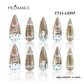 Promake Angel Christmas Collection-  Luxury Handmade Press on Nails-Nail Art Nail Care-With Nails Tools- Different Length  - S-L Size