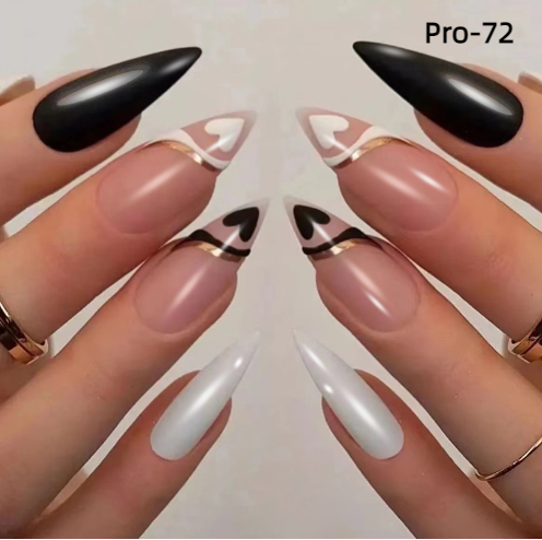 [Buy 6 Get 2]Promakepro Long-length 1-100 Press On Nails 24PCS/Sets Unique Design High Quality Reusable