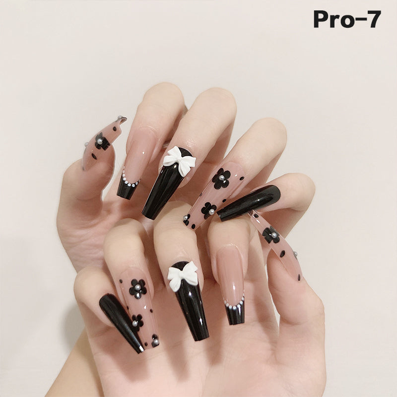 [Buy 6 Get 2]Promakepro Long-length 1-100 Press On Nails 24PCS/Sets Unique Design High Quality Reusable