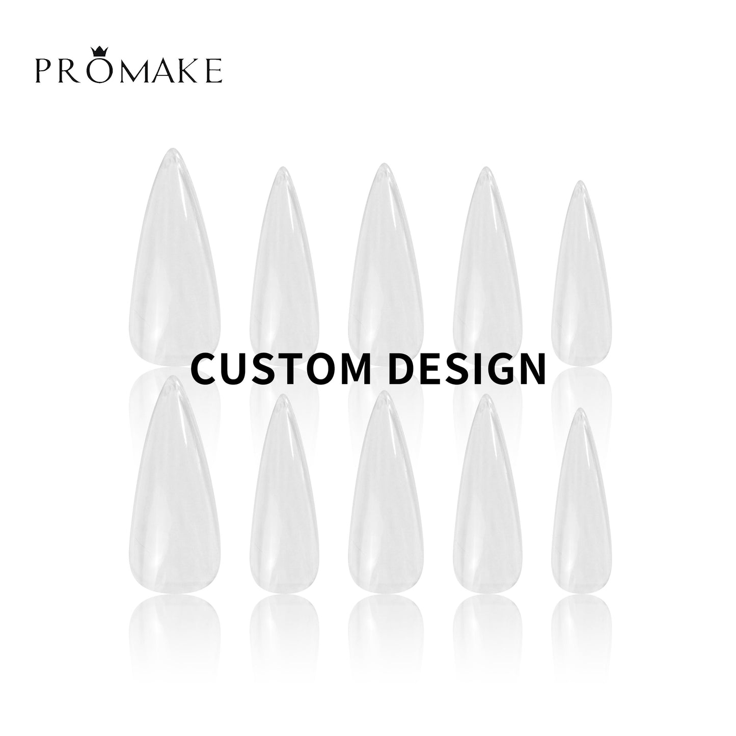 Custom Press-On Nails, Handmade Real Acrylic Set with Aurora Holographic Chrome and Glittering 3D Nail Art, Glittering Fake Nails