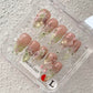 Promake | One Trending Luxury Handmade Press On Nails for Women, Reusable 3D Acrylic Fake Nails, Rhinestone & Unique Nail Art Designs, Multiple Shapes and Lengths, Ships from USA
