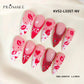 Promake x Kymieann Luxury Handmade Press on Nails-  Hand Nails and Toe Nails-  Nail Art Nail Care-With Nails Tools-  Salon Quality-  33MM Length-  Long Length-  S-L Size