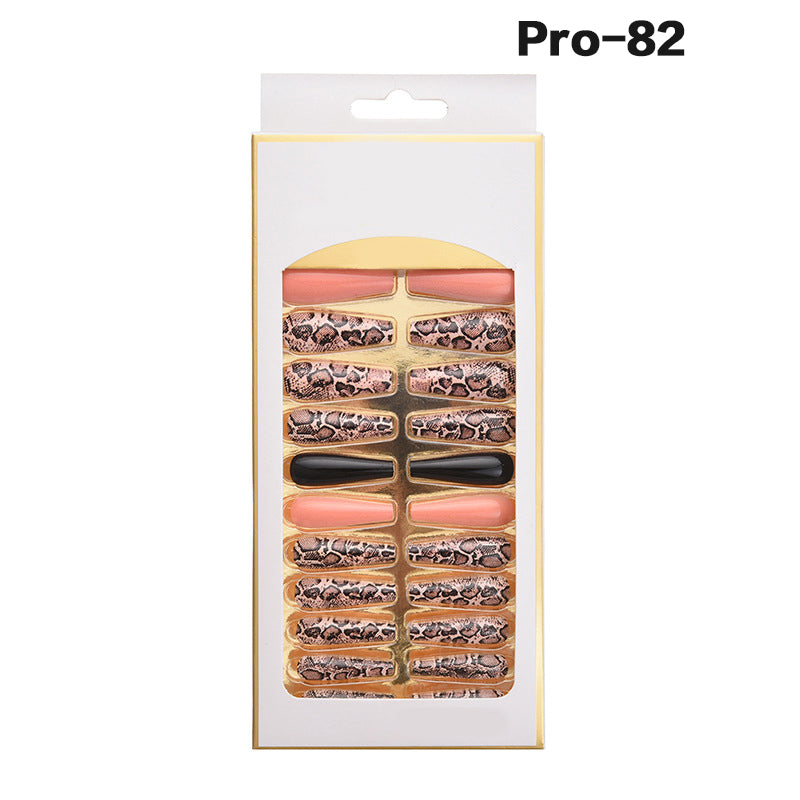 [Buy 6 Get 2]Promakepro Long-length 1-100 Press On Nails 24PCS/Sets Unique Design High Quality Reusable