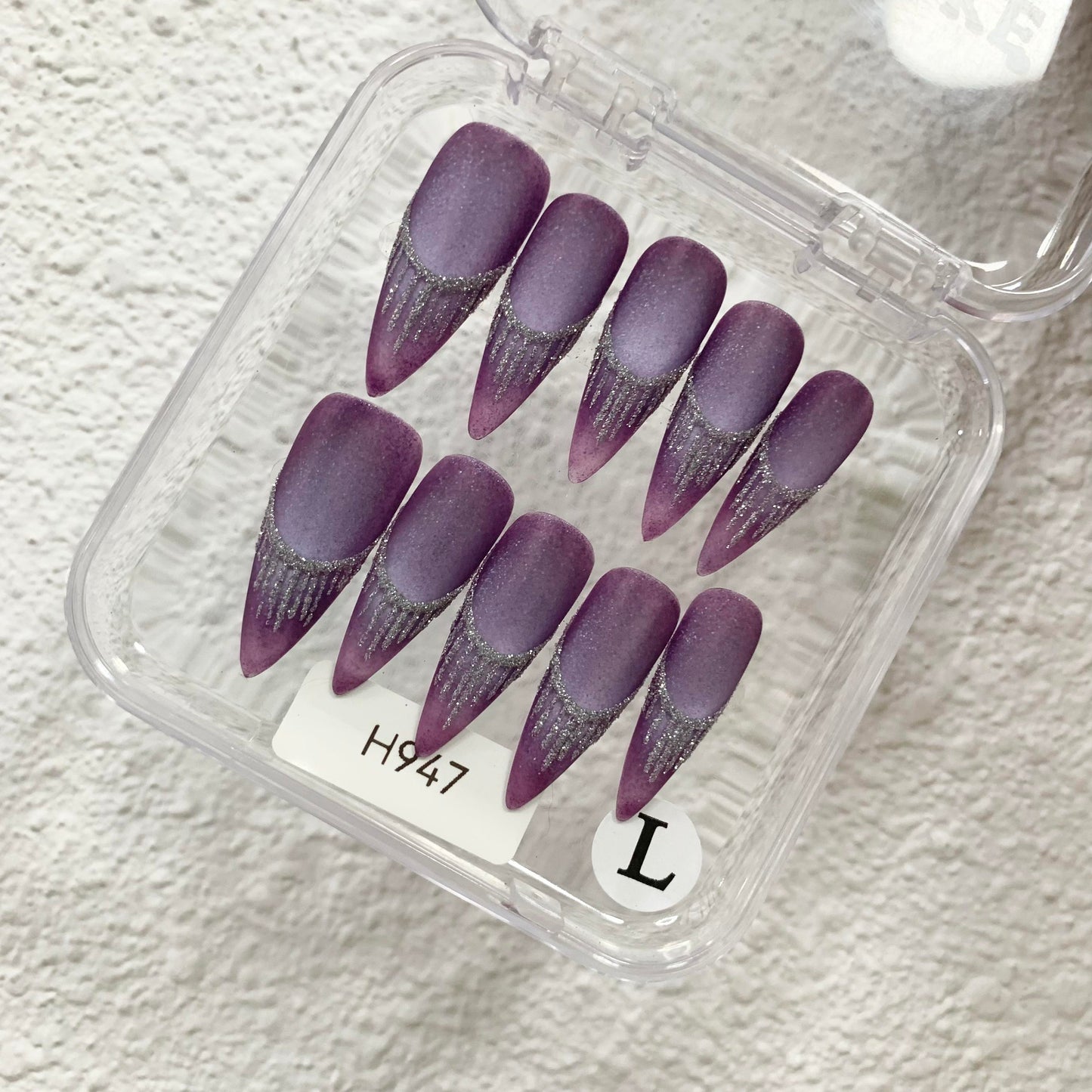Promake H947-L33ST Handmade Press On Nails, Summer Beach Ready, Nail Inspo Name Accessory