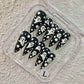 Promake Spooky Aesthetic Press On Nail Kit Set - Handmade Finish Decorative Nails, Reusable Secure Acrylic False Manicure with Tools, Various Sizes, Easy Wear Fashionable Gothic Styles for Women