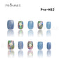 Promake Nails | XS Size | 100% Handmade Luxury Nails-  Luxury Handmade Press on Nails-Nail Art Nail Care-With Nails Tools-Different Length