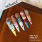 Promake | Symphony Spring Collection | Handmade 3D Floral Press On Nails | Multiple Lengths & Shapes