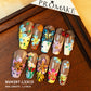 Promake | Symphony Spring Collection | Handmade 3D Floral Press On Nails | Multiple Lengths & Shapes
