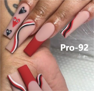 [Buy 6 Get 2]Promakepro Long-length 1-100 Press On Nails 24PCS/Sets Unique Design High Quality Reusable