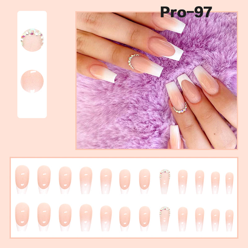 [Buy 6 Get 2]Promakepro Long-length 1-100 Press On Nails 24PCS/Sets Unique Design High Quality Reusable