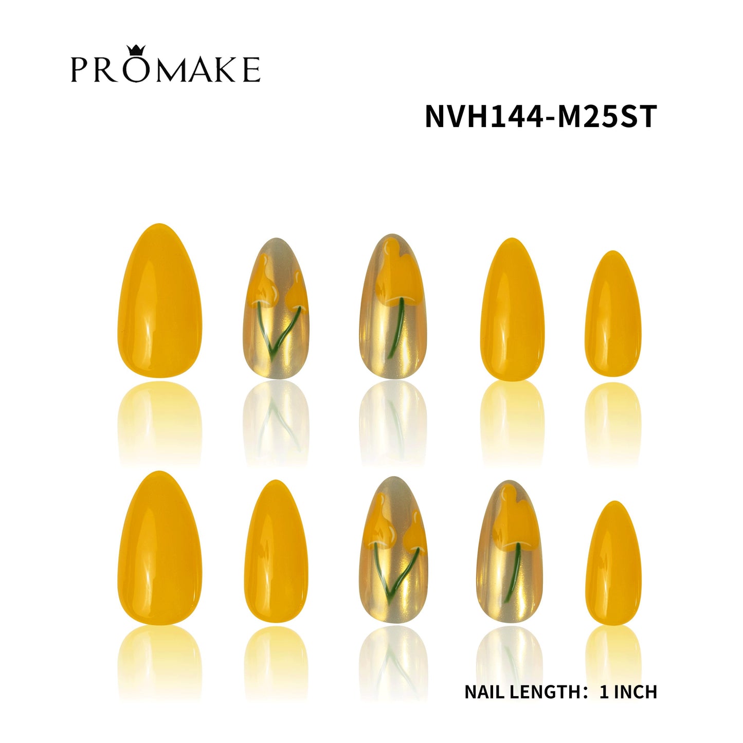 Promake Nails | New XS Size | 100% Handmade Luxury Nails-  Luxury Handmade Press on Nails-Nail Art Nail Care-With Nails Tools-Different Length