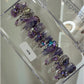 Promake | One Trending Luxury Handmade Press On Nails for Women, Reusable 3D Acrylic Fake Nails, Rhinestone & Unique Nail Art Designs, Multiple Shapes and Lengths, Ships from USA