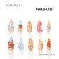 Promake New Trends- New Design- 100% Hand Made Nails- Press On Nails- Luxurious Nails- 10 PCS with Glue, Perfect for DIY Nail Art and Gifts-size -XS-XL