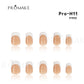 Promake Short Nails-  100% Handmade Luxury Nails-  Luxury Handmade Press on Nails-  Nail Art Nail Care-  With Nails Tools-0.7 Inch Length-  Children Nails