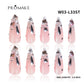 Promake Wonders Handmade Press-On Nails - Open InLive Crystal Design, Single Item, Luxury Unique Style, Salon Quality, Long Length, S-L Sizes, 4 Sets of Nail Tools, Handmade Press Ons