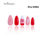 Promake Luxury - Mid-Length H141-H160 - Handmade Press On Nails 10PCS Reuseable Nails wtih Nail tools