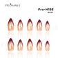 [New Arrival] Promake Luxury - Mid-Length H181-H200 - Handmade Press On Nails 10PCS Reuseable Nails wtih Nail tools