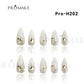 [New Arrival] Promake Luxury - Mid-Length H201-H220 - Handmade Press On Nails 10PCS Reuseable Nails wtih Nail tools