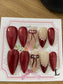 [New Arrival] Promake Luxury - Mid-Length H201-H220 - Handmade Press On Nails 10PCS Reuseable Nails wtih Nail tools