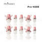 Promake Luxury French Tips Press on Nails Medium Length 25-28mm two part
