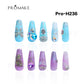 Promake SuperLuxury - H235-H509 - Custom Handmade Press On Nails 10PCS Reuseable Nails wtih Nail tools