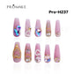 Promake SuperLuxury - H235-H509 - Custom Handmade Press On Nails 10PCS Reuseable Nails wtih Nail tools