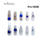 Promake SuperLuxury - H235-H509 - Custom Handmade Press On Nails 10PCS Reuseable Nails wtih Nail tools