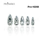 Promake Luxury - Mid-Length H246-H272 - Handmade Press On Nails 10PCS Reuseable Nails wtih Nail tools