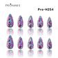 Promake Luxury - Mid-Length H246-H272 - Handmade Press On Nails 10PCS Reuseable Nails wtih Nail tools
