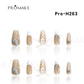 Promake Luxury - Mid-Length H246-H272 - Handmade Press On Nails 10PCS Reuseable Nails wtih Nail tools