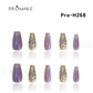 Promake Luxury - Mid-Length H246-H272 - Handmade Press On Nails 10PCS Reuseable Nails wtih Nail tools