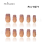 Promake Luxury - Mid-Length H246-H272 - Handmade Press On Nails 10PCS Reuseable Nails wtih Nail tools