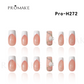Promake Luxury - Mid-Length H246-H272 - Handmade Press On Nails 10PCS Reuseable Nails wtih Nail tools