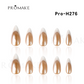 [New Arrival] Promake Luxury - Mid-Length H241-H294- Handmade Press On Nails 10PCS Reuseable Nails wtih Nail tools
