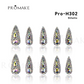 Promake Luxury - Long length - H301-H315 - Custom Handmade Press On Nails 10PCS Reuseable Nails wtih Nail tools