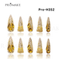 [New Arrival] Promake Luxury - Long length - H351-H371 - Custom Handmade Press On Nails 10PCS Reuseable Nails wtih Nail tools
