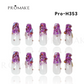 [New Arrival] Promake Luxury - Long length - H351-H371 - Custom Handmade Press On Nails 10PCS Reuseable Nails wtih Nail tools