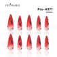 [New Arrival] Promake Luxury - Long length - H351-H371 - Custom Handmade Press On Nails 10PCS Reuseable Nails wtih Nail tools