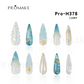 [New Arrival] Promake Luxury - Long length - H372-H386 - Custom Handmade Press On Nails 10PCS Reuseable Nails wtih Nail tools