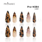 [New Arrival] Promake Luxury - Long length - H372-H386 - Custom Handmade Press On Nails 10PCS Reuseable Nails wtih Nail tools