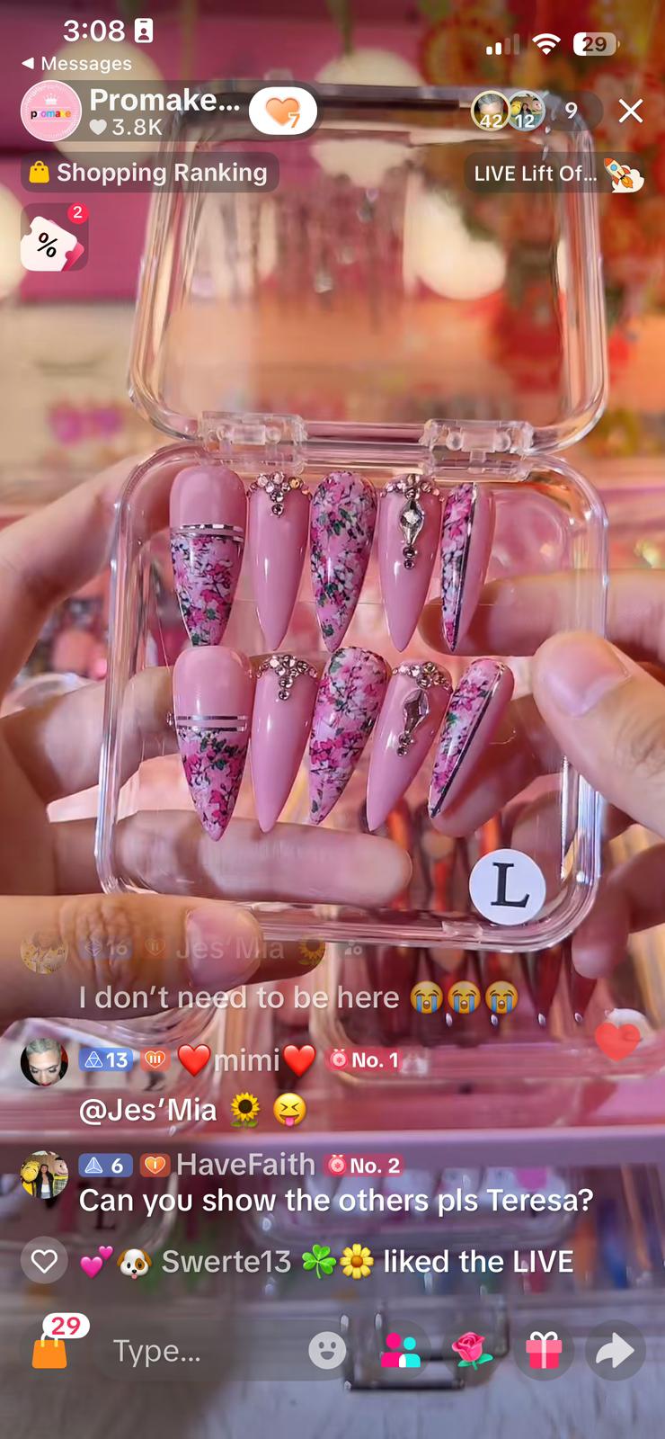 Pre-Order | Handmade Luxury Press On Nails for Have Faith