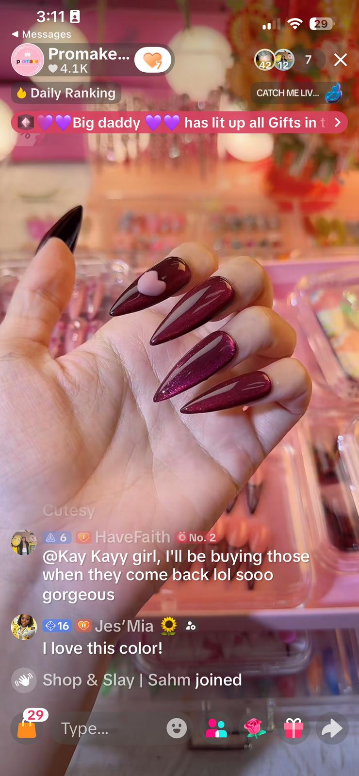 Pre-Order | Handmade Luxury Press On Nails for Have Faith