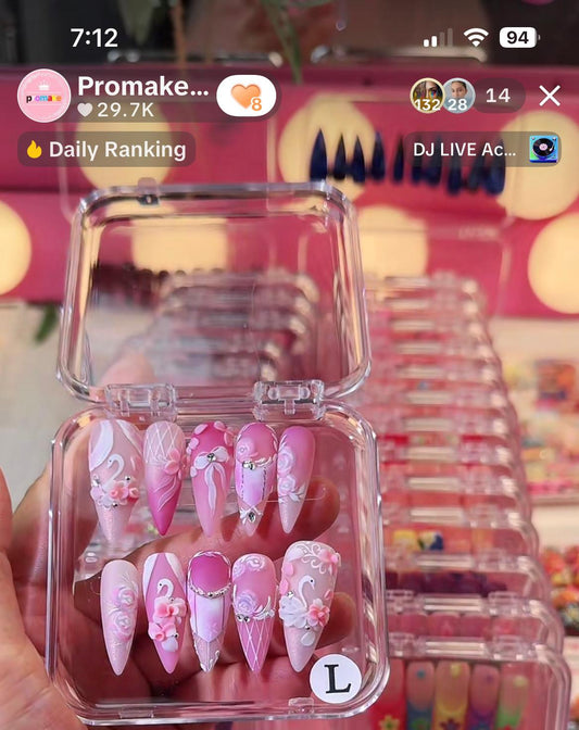 Pre-Order | Handmade Luxury Press On Nails for Have Faith