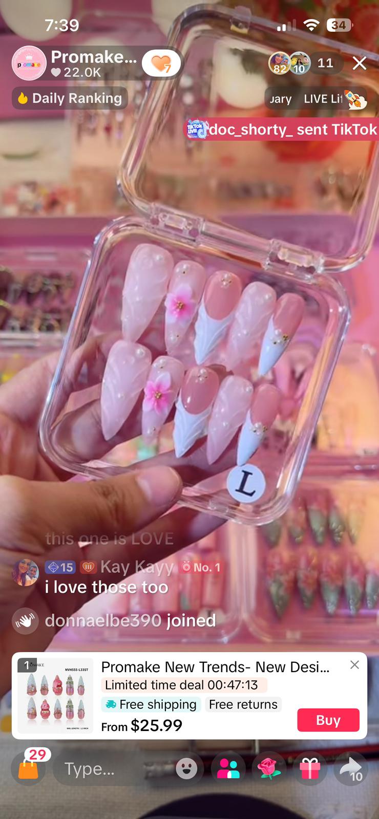 Pre-Order | Handmade Luxury Press On Nails for Have Faith