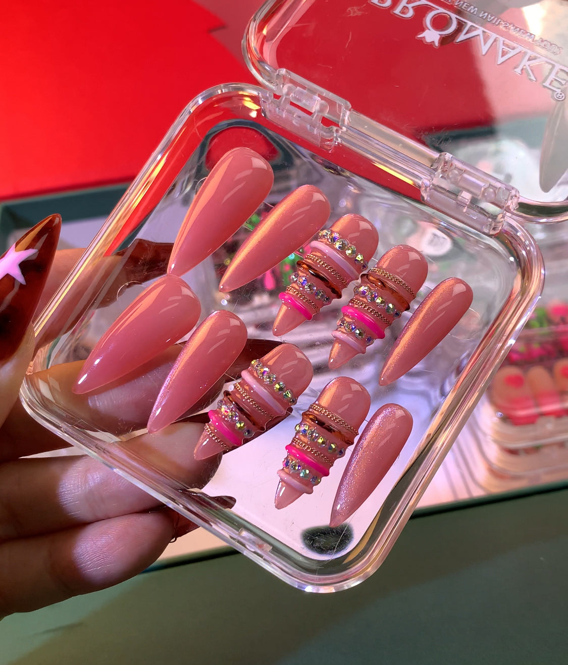 Promake Luxury - Mama Cookie’s Picks Press-On Nails | 30 Styles Available | As Seen in Her Video