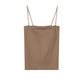 Seamless Beauty Back Camisole Girl Spaghetti Strap Underwear Women's Sling with Chest Pad Base Tube Top One Piece