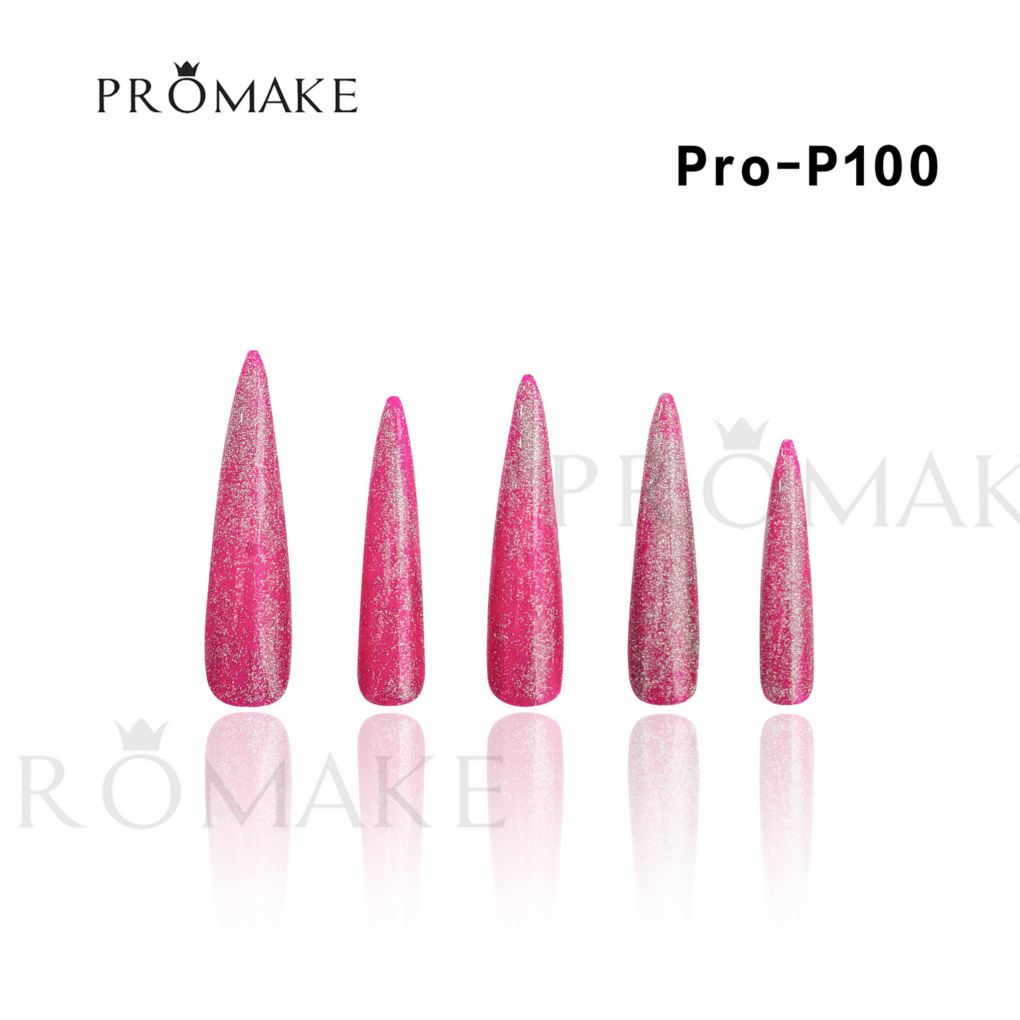 [NEW ARRIVAL] Promake Luxury - Super Long 54MM - P93-P108 - Custom Handmade Press On Nails 10PCS Reuseable Nails wtih Nail tools